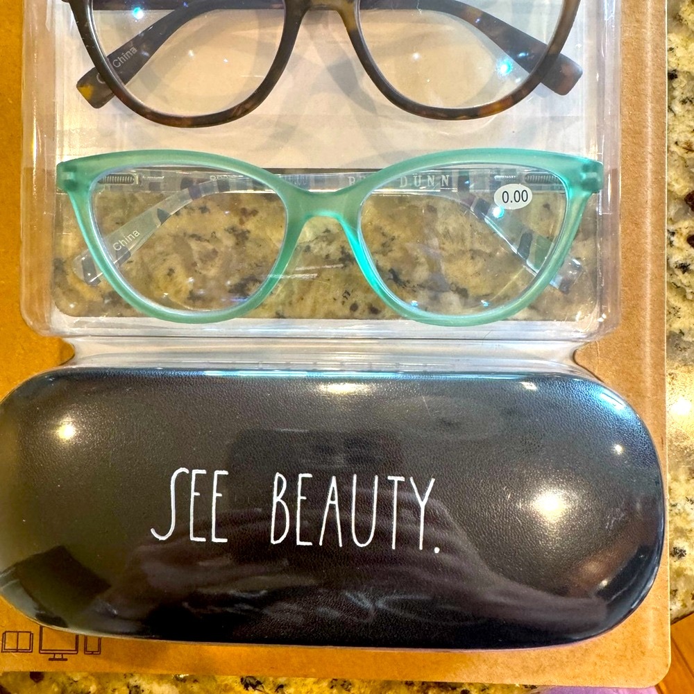 Rae Dunn Premium Blue Light Blocking Glasses NWT